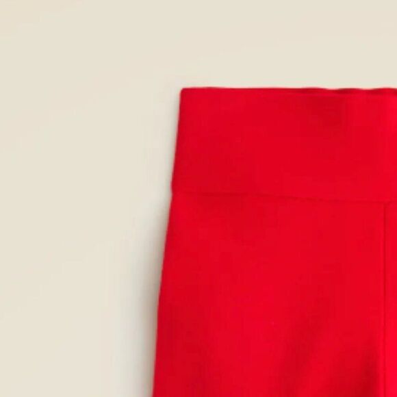 J. Crew BX869 Delaney Kickout Sweater Pants in Red NWT size Small Petite - Picture 8 of 13
